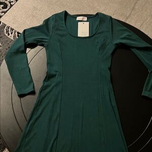 👗WOMENS Chic green Long Sleeve Dress